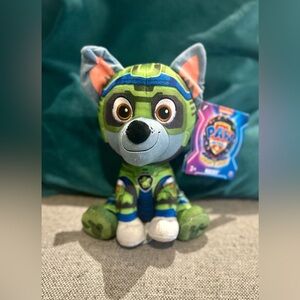 Nickelodeon Paw Patrol movie Rocky stuffed animal